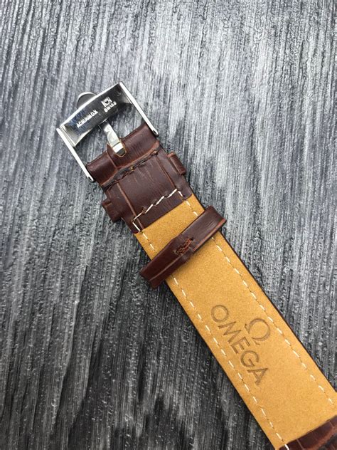 omega original leather strap